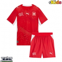 Switzerland Replica Home Minikit World Cup 2026 Short Sleeve (+ pants)